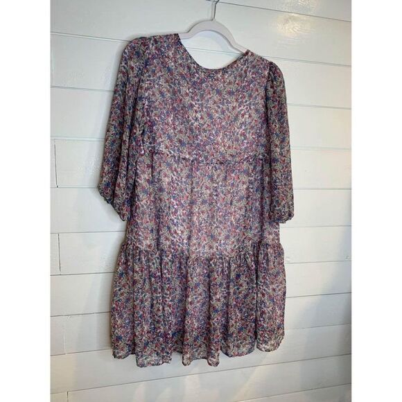 BB Dakota By Steve Madden Floral Cottagecore Dress Small NWT - Picture 8 of 9